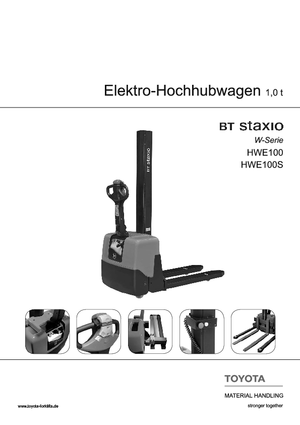 Walkie stapelaars BT HWE 100