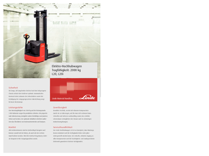 Walkie stapelaars Linde L 20 i