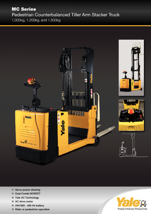 Walkie stapelaars Yale MC12