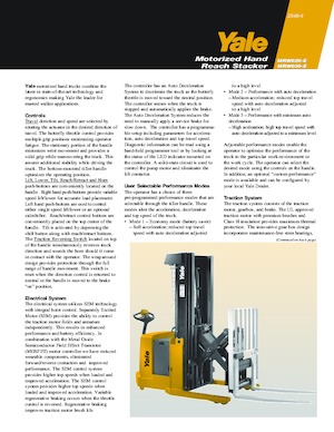 Walkie stapelaars Yale MRW030-E