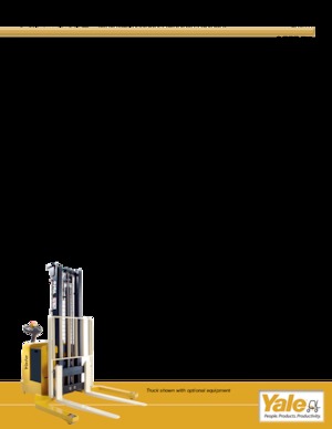 Walkie stapelaars Yale MSW040-E