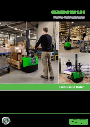 Walkie stapelaars Cesab S 110 S