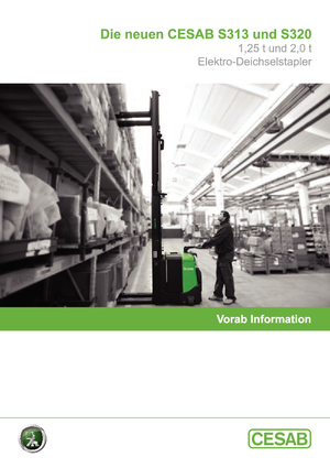 Walkie stapelaars Cesab S 313 L