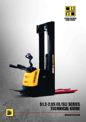 Walkie stapelaars Hyster S1.4S