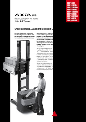 Walkie stapelaars Mitsubishi SBP12N2iR