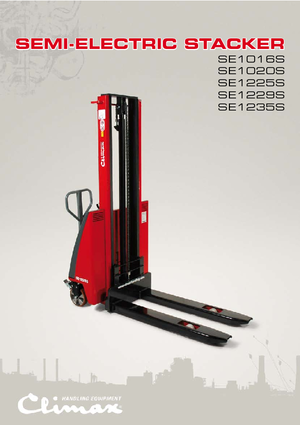 Walkie stapelaars Climax SE 1235 S