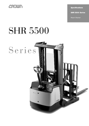 Walkie stapelaars Crown SHR 5540-1.6 TT