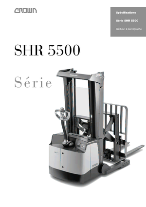 Walkie stapelaars Crown SHR 5520-1.35 TT