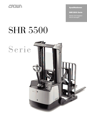 Walkie stapelaars Crown SHR 5520-1.35 TT