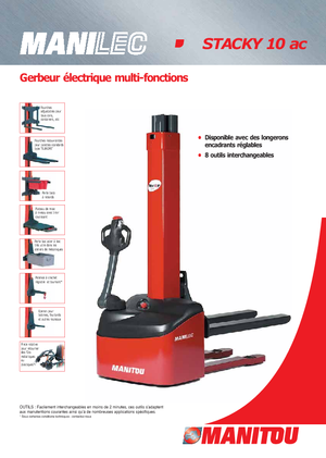 Walkie stapelaars Manitou Stacky FR-D 28