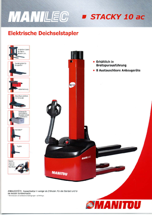 Walkie stapelaars Manitou Stacky FR-D 28