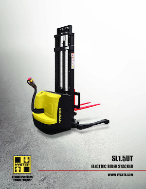 Walkie stapelaars Hyster SL1.5UT