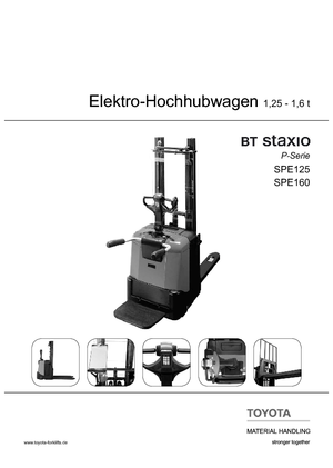 Walkie stapelaars BT SPE 125