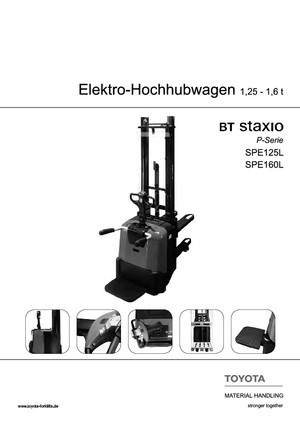 Walkie stapelaars BT SPE 125 L