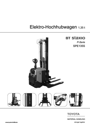Walkie stapelaars BT SPE 135 S