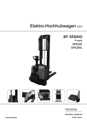 Walkie stapelaars BT SPE 200 L