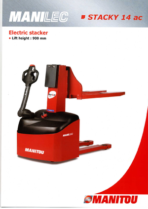 Walkie stapelaars Manitou Stacky 14 ac