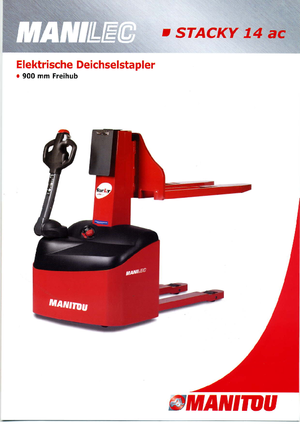 Walkie stapelaars Manitou Stacky 14 ac