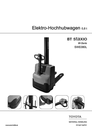 Walkie stapelaars BT SWE 080 L