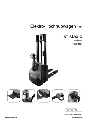 Walkie stapelaars BT SWE 100