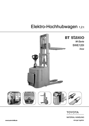 Walkie stapelaars BT SWE 120 I 