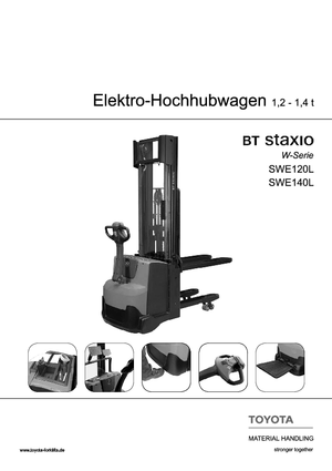 Walkie stapelaars BT SWE 120 L