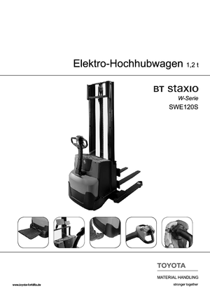 Walkie stapelaars BT SWE 120 S