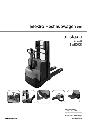 Walkie stapelaars BT SWE 200 D
