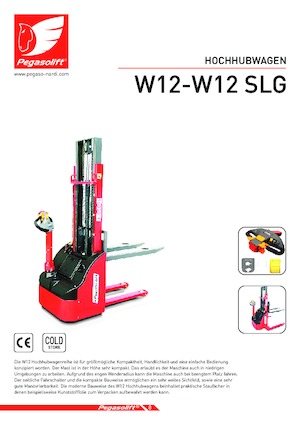 Walkie stapelaars Pegasolift W 12