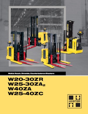 Walkie stapelaars Hyster W40ZC