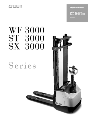 Walkie stapelaars Crown WF 3000-1.0 NT