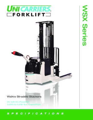 Walkie stapelaars UniCarriers WSX30
