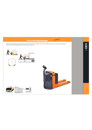 Meelooppallettruck OMG 330 K