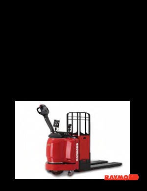 Meelooppallettruck RAYMOND 8310