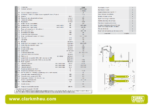 Meelooppallettruck Clark CPT 13 ac