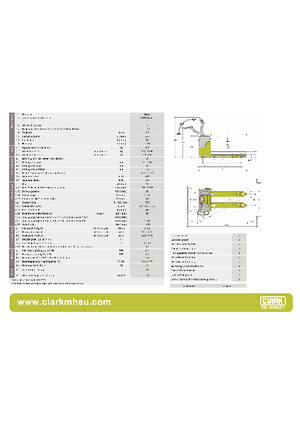 Meelooppallettruck Clark CPT 13 ac