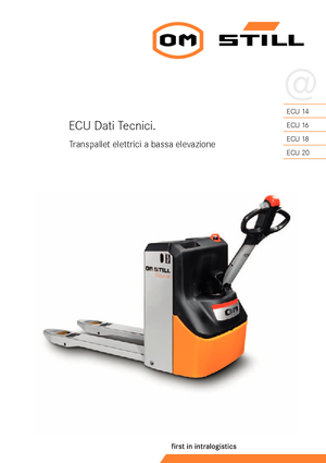 Meelooppallettruck Still ECU 16