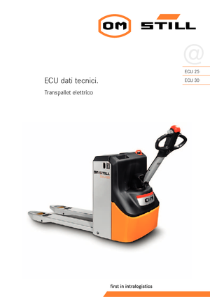 Meelooppallettruck Still ECU 25
