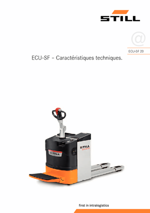 Meelooppallettruck Still ECU-SF 20