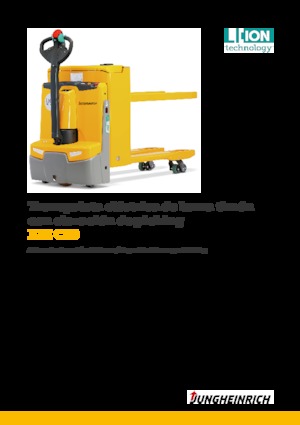 Meelooppallettruck Jungheinrich EJE C20