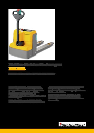 Meelooppallettruck Jungheinrich EJE M15