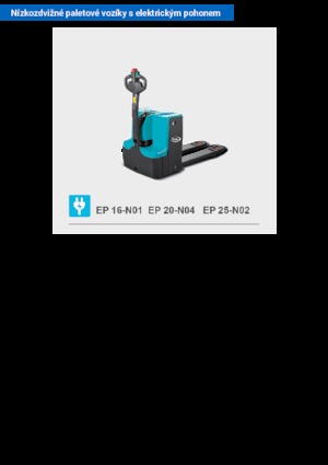 Meelooppallettruck Baoli EP 16-N01