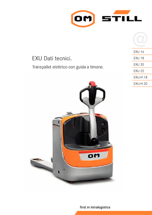 Meelooppallettruck Still EXU 22