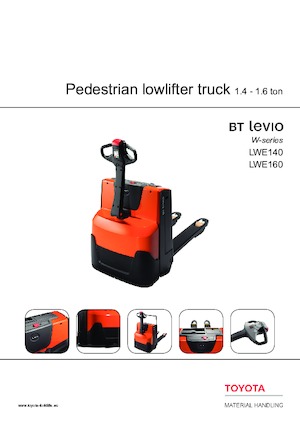 Meelooppallettruck BT LWE 160