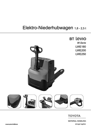 Meelooppallettruck BT LWE 180