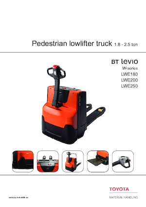 Meelooppallettruck BT LWE 200