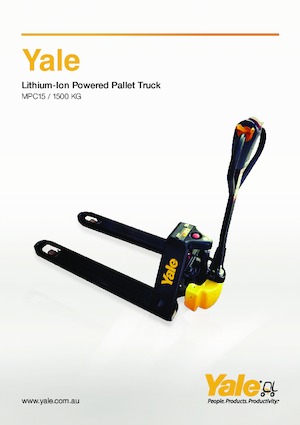 Meelooppallettruck Yale MPC15