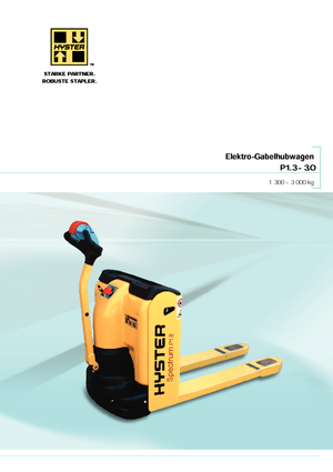 Meelooppallettruck Hyster P1.8