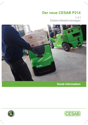 Meelooppallettruck Cesab P 214