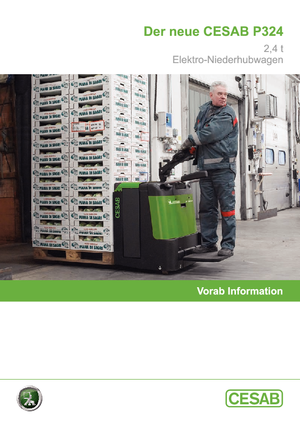 Meelooppallettruck Cesab P 324